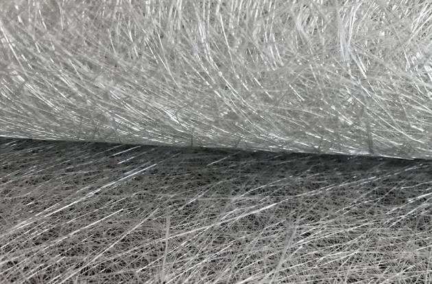 Tipos de tapete de fibra de vidro com fio cortado